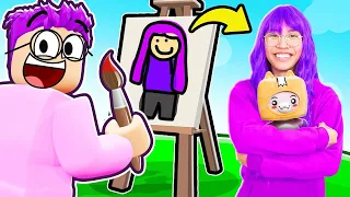 INSANE ROBLOX DRAWING BATTLE! (BEST FRIENDS CHALLENGE!)