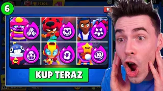 KUPIŁEM Wszystkie HIPERDOŁADOWANIA za 2000 GEMÓW w Brawl Stars!