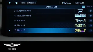 Radio Features | Genesis GV70 | How-To | Genesis USA
