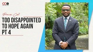 Too Dissapointed To Hope Again pt 3 - The Anchored Man | CITAM Church Online