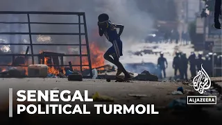 Police and protesters clash after Senegal election postponed