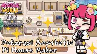 DEKORASI AESTHETIC DI HOUSE MAKER | AVATAR WORLD | PAZU