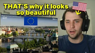 American reacts to 'Why Europe Doesn't Build Skyscrapers'