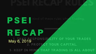 PSEi Recap Weekly - May 6, 2019 #pseirecap