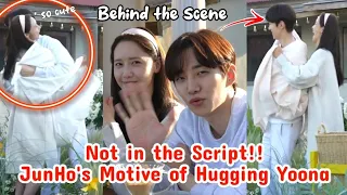 SUB || Not in the Script! JunHo's do Motive of Hugging Yoona is so Cute