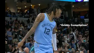 Ja Morant Griddy Compilation *He won't stop dancing*