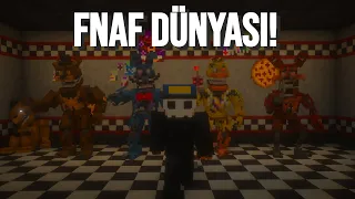 FNAF DÜNYASINDA 1 GECE - Minecraft