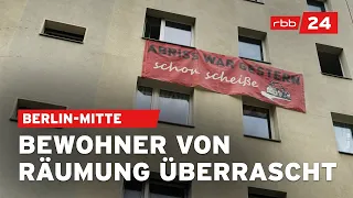 Illegale Räumung in der Habersaathstraße in Berlin-Mitte?