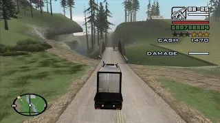 Trucking mission 2 with a 3 Star Wanted Level - GTA San Andreas