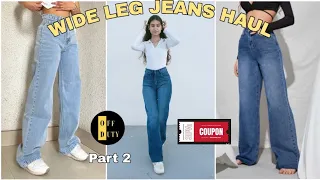 Off duty jeans haul || off duty wide leg jeans | wide leg jeans haul | off duty jeans |Anjali Rawat