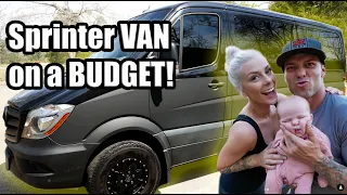 How I Built My Sprinter Van CHEAP!