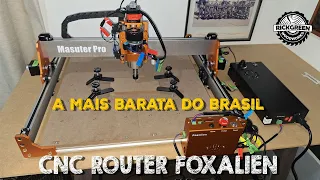 CNC Router FoxAlien Masuter Pro - A CNC Router mais barata do Brasil (Unbox e Montagem)