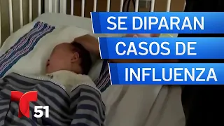 Se disparan casos de influenza en la Florida