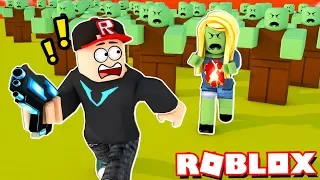 ROBLOX - BELLA ZOSTAŁA ZOMBIAKIEM I CHCE MNIE ZJEŚĆ?! (Roblox Zombie Rush) | Vito i Bella