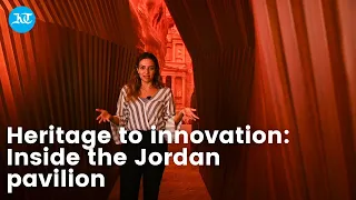 Home to one of the seven wonders of the world: Inside the Jordan pavilion