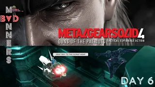 Elite Smasher Plays Metal Gear Solid 4 : Guns Of The Patriots (BIG BOSS/Hard Mode)(FINALE!)
