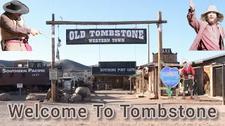 Tombstone Arizona Old Tombstone Western Theme Park Gunfight - Stunt Show