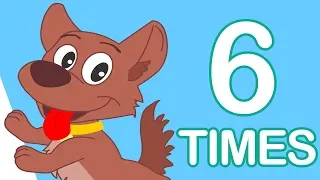 6 Times Table Song (1-10) | Learn Math for Kids (X6 Multiplication Song)