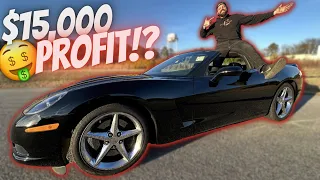 I Bought A CRASHED C6 Corvette INSANELY Cheap!