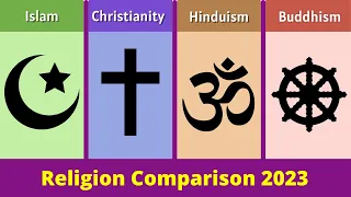 Islam vs Christianity vs Hinduism vs Buddhism | Religion Comparison 2023 | Muslim vs Hindu