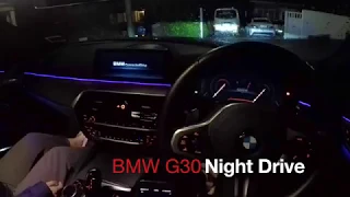 BMW G30 540i Night Drive POV