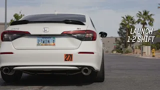 2022+ Honda Civic Si aftermarket exhaust sounds (27WON Front-pipe back system for the 11th gen)