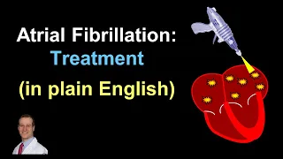 Atrial Fibrillation:  How do we treat it? - Plain English, no Doctor language!