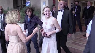 Juliette Binoche, Fabrice Luchini and Valeria Bruni Tedeschi at the Cannes Film Festival 2016.