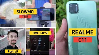 Realme C11 Camera Test|Slow motion, Night scape, Chroma boost Time Lapse, Portrait Mode🔥