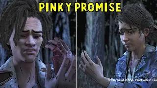 Louis & Clem Talking About Their Lost Fingers - Walking Dead Season 4 Episode 4