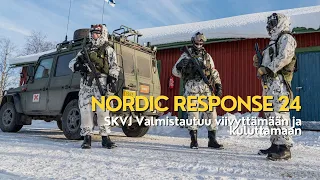 Nordic Response 24: SKVJ valmistautuu viivyttämään ja kuluttamaan