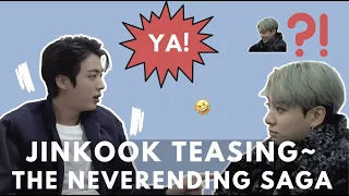 JINKOOK / KOOKJIN TEASING EACH OTHER ~ THE NEVERENDING SAGA + HOW TO GET EACH OTHER'S ATTENTION