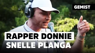 Rapper Donnie - Snelle Planga | live bij Evers Staat Op