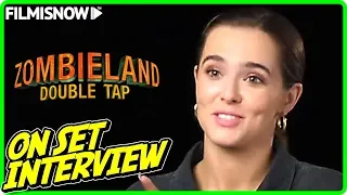 ZOMBIELAND: DOUBLE TAP | Zoey Deutch "Madison" On-set Interview