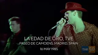 The Smiths - La Edad de Oro, Paseo De Camoens, TVE, Madrid, Spain - 18 May 1985 • 4K