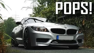 BMW Z4 35iS w/ AC Schnitzer Exhaust: LOUD POPS!