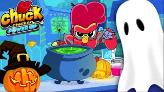 Chuck Chicken - Power Up 🐥สยองขวัญวันฮาโลวีน Halloween Horror 🎃 Super Toons TV Thai