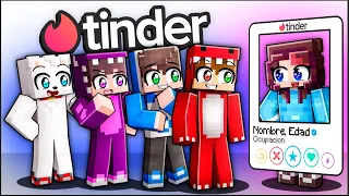 Chicos ENAMORAN a CHICAS 🥰❤️ Tinder en minecraft |TINDERCRAFT RaptorGamer