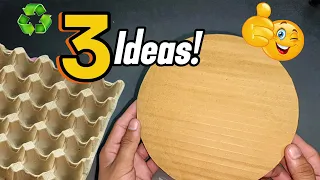 Diy 3 🤩Brilliant Home Decor Craft Ideas from Cardboard.