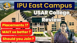 USAR Delhi College Review | GGSIPU East Delhi Campus, Full Details, Placements ?  #collegereviews