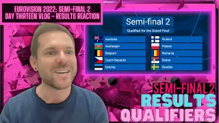 Eurovision 2022 | Semi-final 2 Reaction | Results & Qualifiers | Semi-final 2 Eurovision 2022