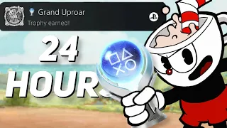 I Tried Getting Cuphead's Platinum In 24 Hours