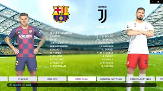Full Match FC Barcelona 2-1 Juventus  | PES2021 Friendly match  HD Gamplay