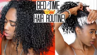 Nighttime Hair Routine|+Growth Tip for Long + Healthy Natural Hair 🙌