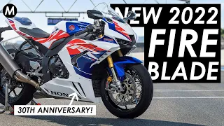 New 2022 Honda Fireblade CBR1000RR-R SP 30th Anniversary Edition Announced!