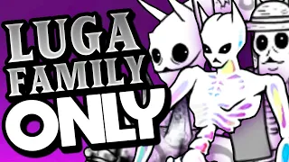 ONLY BEST LUGA FAMILY vs UNCANNY LEGENDS | Battle Cats (Update 11.5)