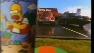 Pizza Hut - The Simpsons Cup Promotion 1991