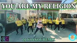 YOU ARE MY RELIGION | DJ KOYKOY REMIX | DANCE WORKOUT | DLC | Coach Marlon BMD Crew