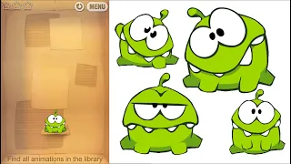 Cut The Rope - Om Nom Animation Showcase (ft. Unused Animations!) - CTR_OmNom.fla