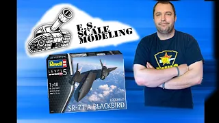 Revell Lockheed SR-71A Blackbird 1/48 Unboxing